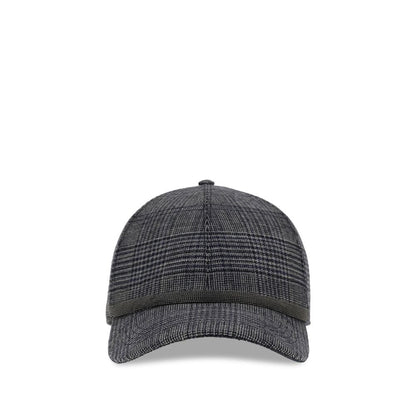 Gray Fleece Wool Cap (Baseball Hat)
