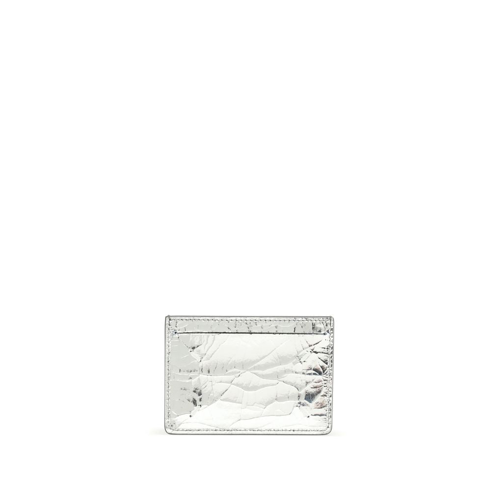 Silver Leather Wallet