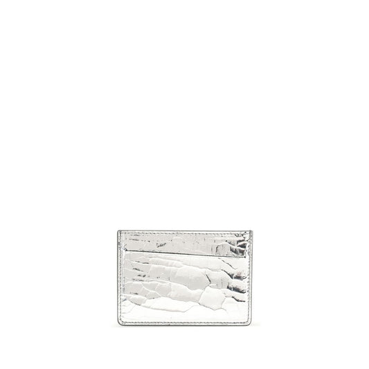 Silver Leather Wallet