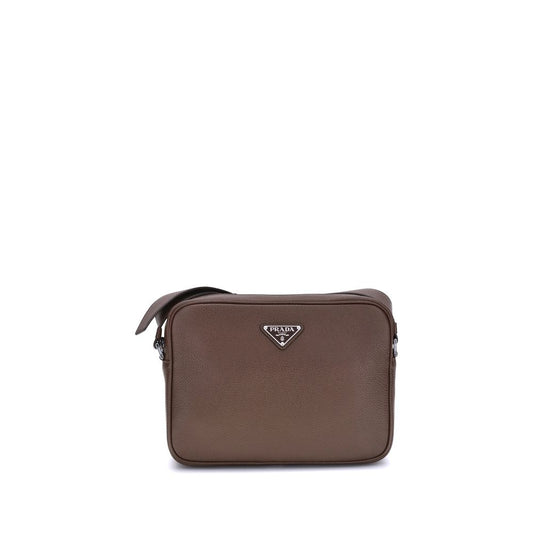 Brown Calf Leather Bos Taurus Shoulder Bag