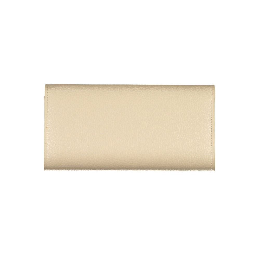Beige Polyethylene Wallet