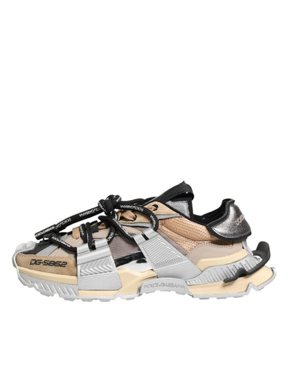 Multicolor SPACE Low Top Men Sneakers Shoes