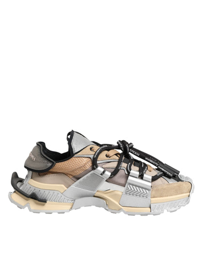 Multicolor SPACE Low Top Men Sneakers Shoes