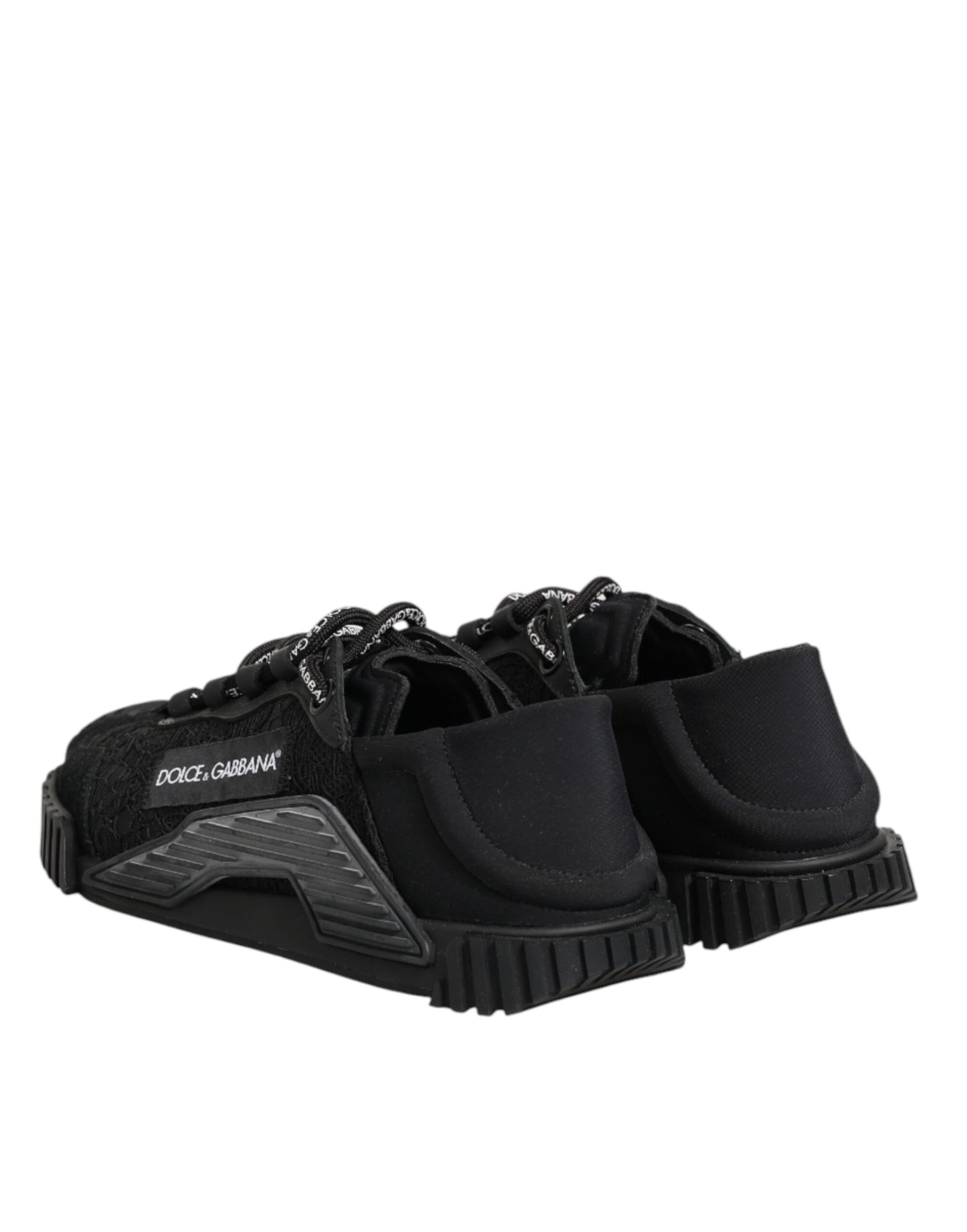 Black Logo Lace Low Top NS1 Sneakers Shoes