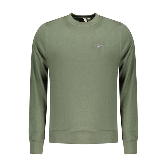 Green Cotton Sweatshirt