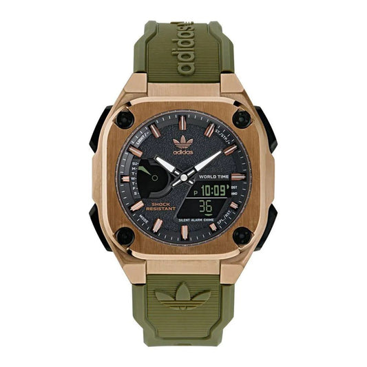 Bicolor Synthetic Sport Watch