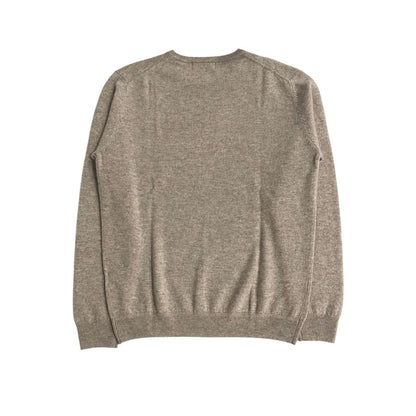 Beige Cashmere Men Sweater