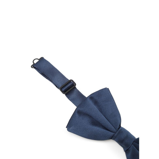Blue Silk Bowtie