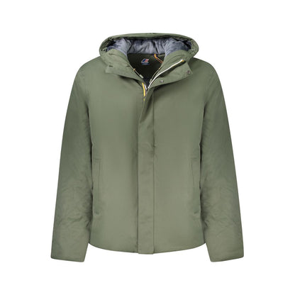 Green Polyester Jackets & Coat