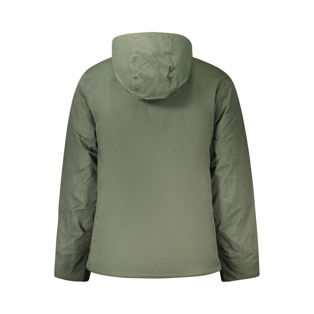 Green Polyester Jackets & Coat