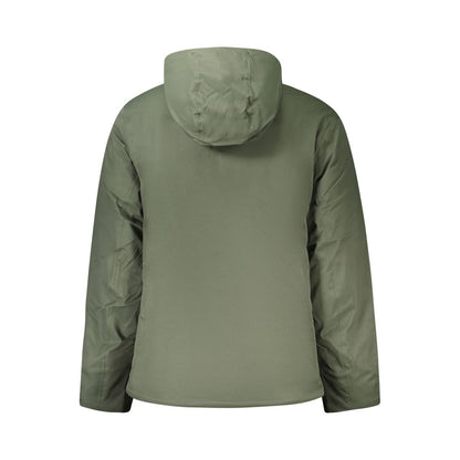 Green Polyester Jackets & Coat
