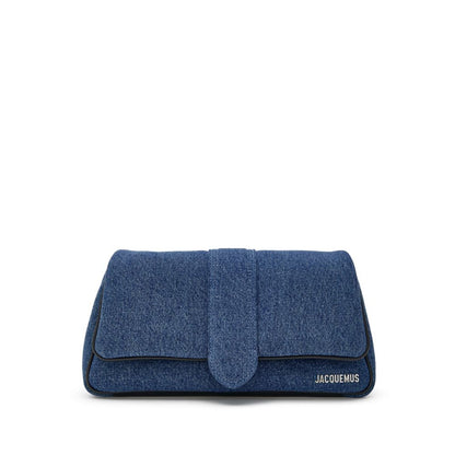 Blue Cotton Handbag