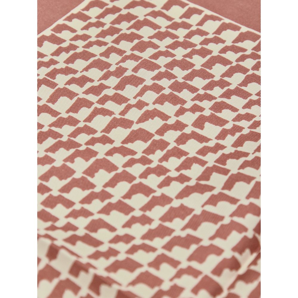 Brown Silk Pocket Square