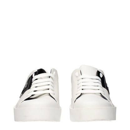 White Leather Sneakers