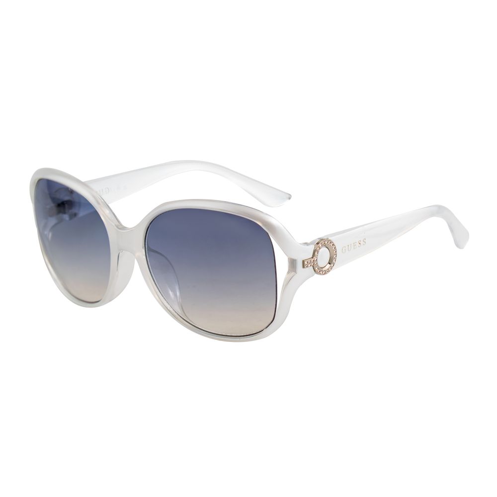 White Injected Sunglasses
