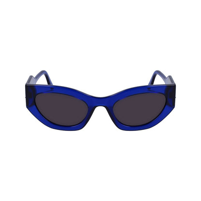 Blue Injected Sunglasses