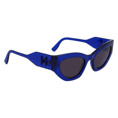 Blue Injected Sunglasses