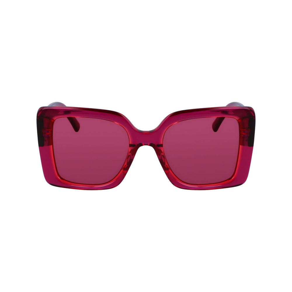 Red Acetate Sunglasses