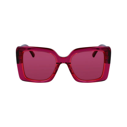 Red Acetate Sunglasses