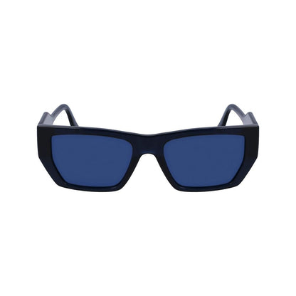 Blue Injected Sunglasses