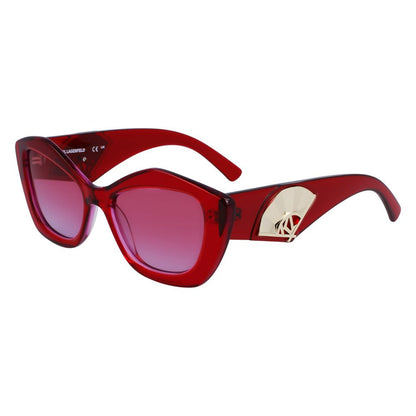 Red Acetate Sunglasses