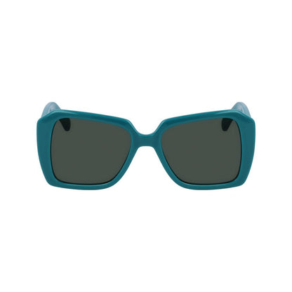 Green Injected Sunglasses