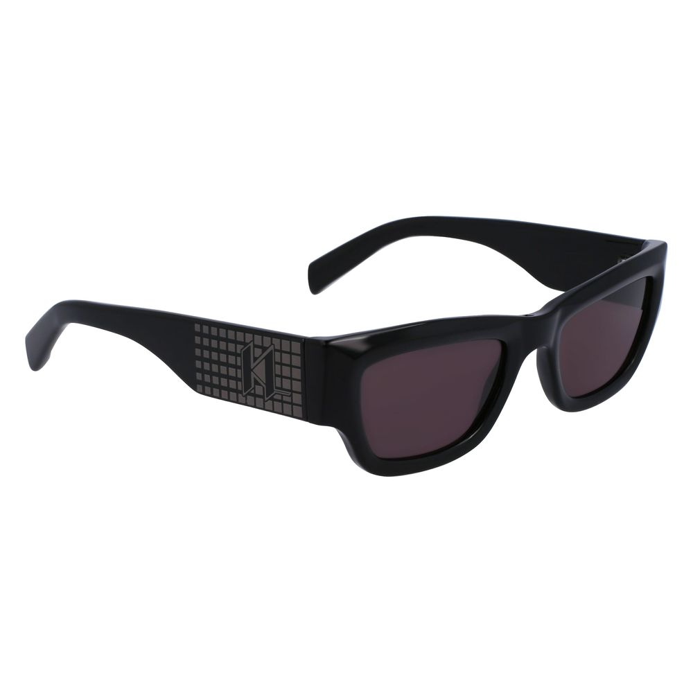 Black Injected Sunglasses