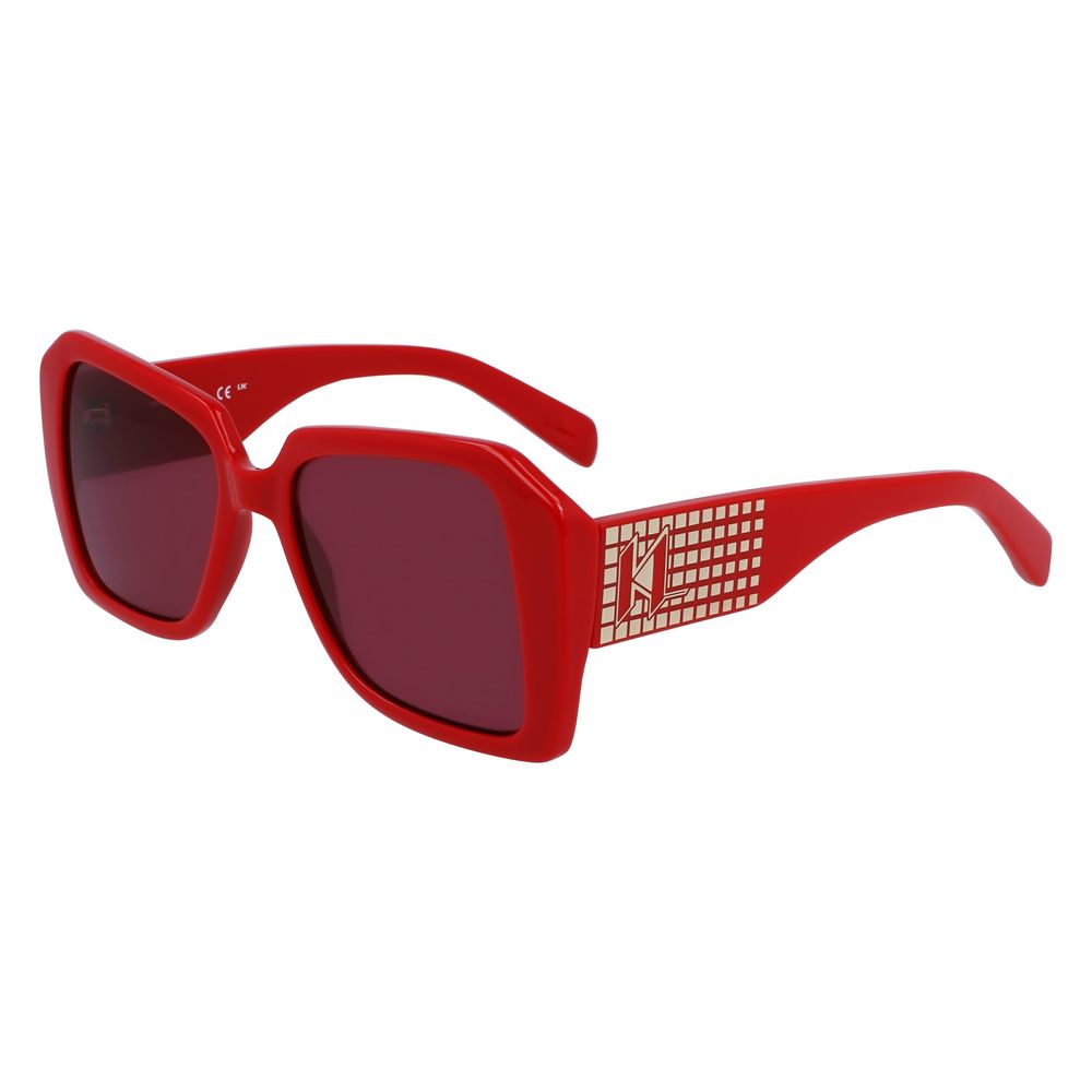 Red Injected Sunglasses