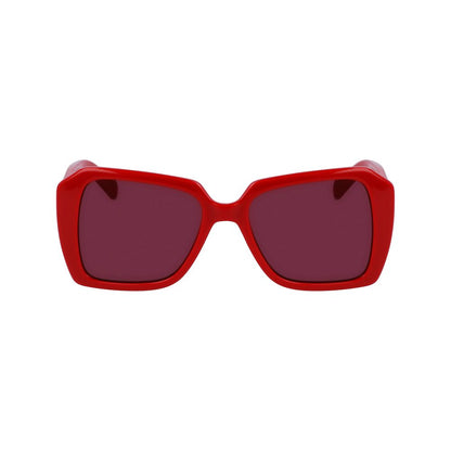 Red Injected Sunglasses