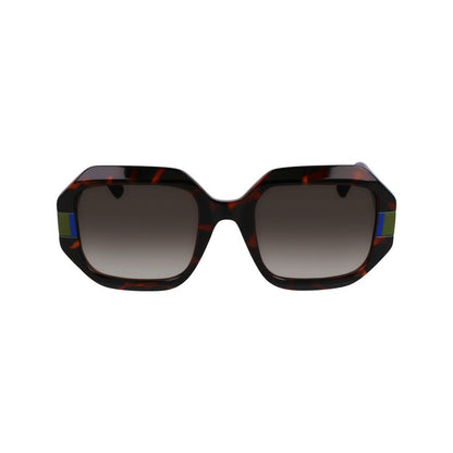 Brown Injected Sunglasses