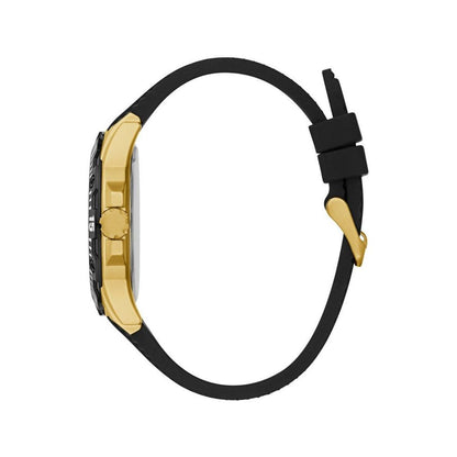 Black Synthetic Dress Watch