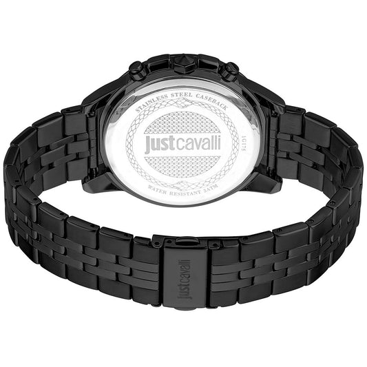 Black Stainless Steel Sport Watch