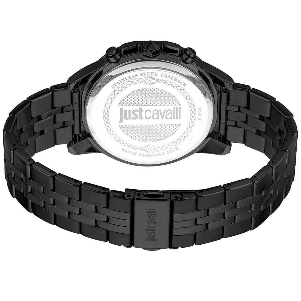 Black Stainless Steel Dress Watch