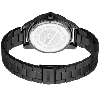 Black Stainless Steel Dress Watch