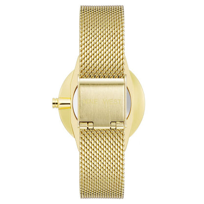 Gold Stainless Steel Bracelet Watch