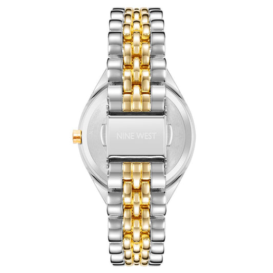 Multicolor Metal Dress Watch