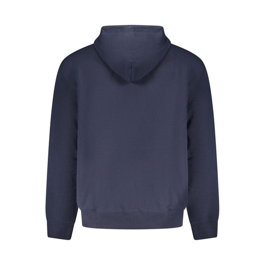 "Blu Cotton Men's Hooded Sweatshirt"