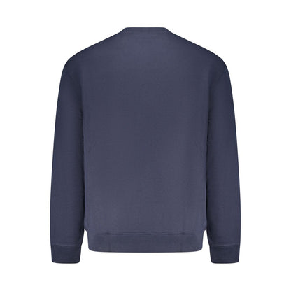 Blue Cotton Men's Sweatshirt