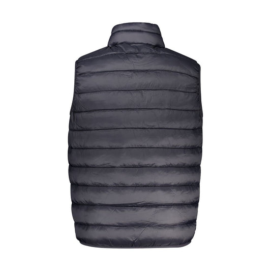 Black Polyamide Sleveless Jacket