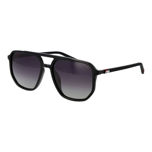 Black Rubber Sunglasses