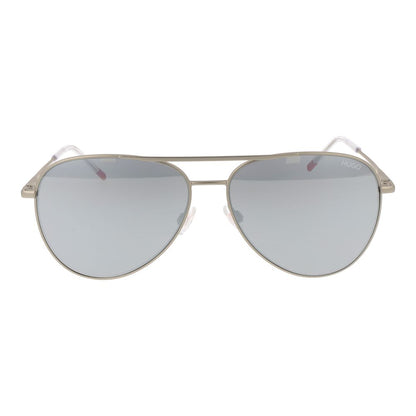 Silver Metal Sunglasses