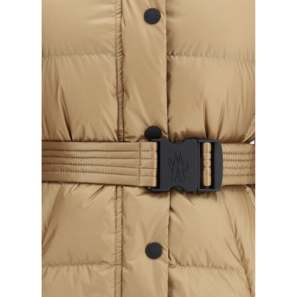 Beige Polyamide Coat