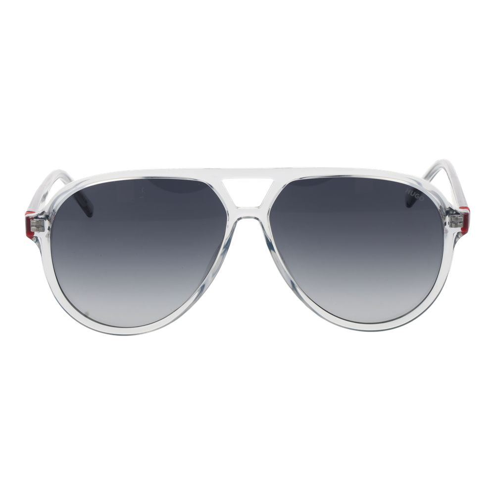 Gray Stainless Steel Sunglasses