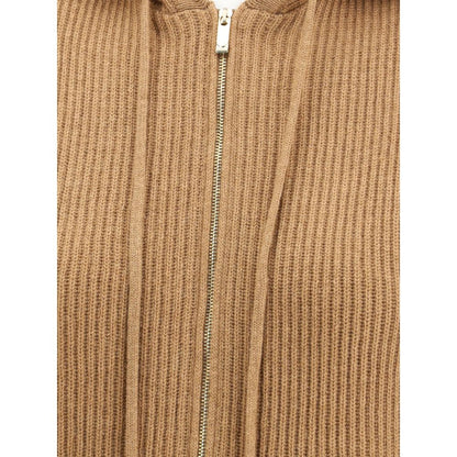 Brown Wool Sweatshirt