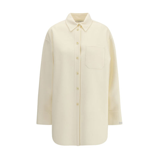 Cream Wool Shirt