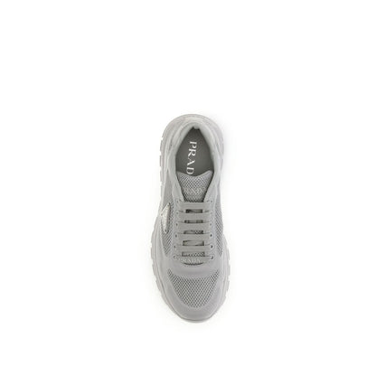 Gray Rubber Athletic Sneakers