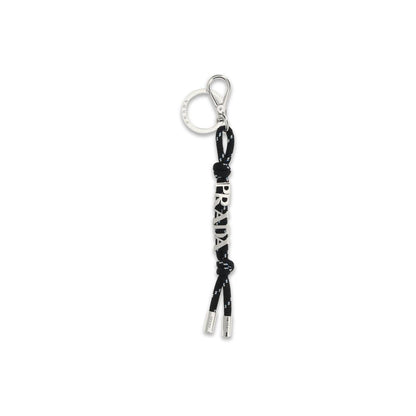 Black Recycled Polyamide Keychain
