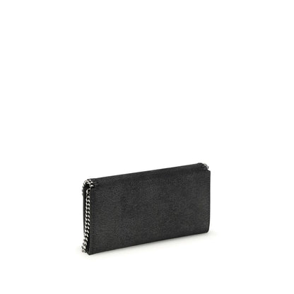 Silver Polyester Clutch Bag