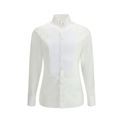 White Cotton Dress Shirt