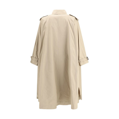 Beige Cotton Coat